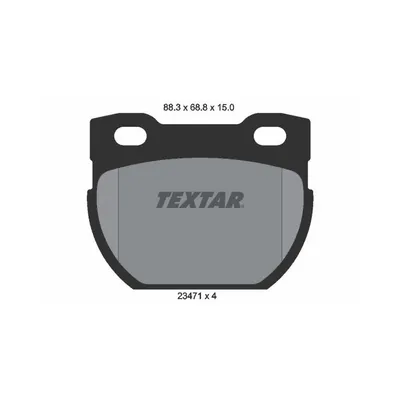 Produktbild von Textar Bremsbeläge hinten für Land Rover Defender 2,2-3,9 + Td4 V8 TDI 4x4