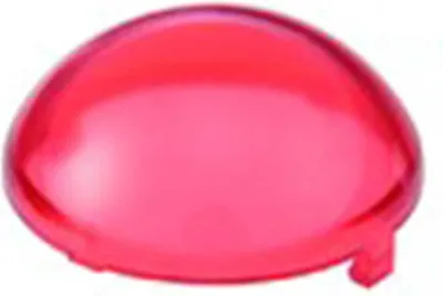Produktbild von Georg Schlegel Kalotte, kugelförmig transparent Farbe rot Ausführung beschreib- und beleuchtbar - 1 Stück