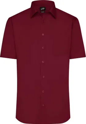 Produktbild von Klassisches Shirt aus pflegeleichtem Mischgewebe wine, Gr. XL