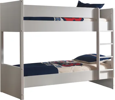 Obrázek produktu pro Patrová postel Lara 90x200 cm bílá, matrace:bez matrace
