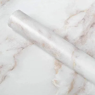 Obrázok produktu pre Vinylová fólia s bielym mramorovým vzorom, 60 x 200 cm