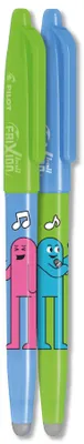 Produktbild von PILOT FriXion Friends Beat Buddies Duo 2er Set – radierbar, 0,7 mm, Schreibfarbe Blau
