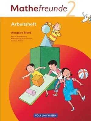 Obrázek produktu pro Mathefreunde 2. Schuljahr. Nord. Arbeitsheft.  Brandenburg, Mecklenburg-Vorpommern, Sachsen-Anhalt