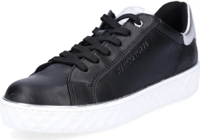 Produktbild von Marco Tozzi Damen Sneaker schwarz silber
