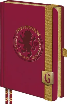 Produktbild von Harry Potter - "Premium" Gryffindor-Notizbuch, A5 TA14281 (Einheitsgröße) (Weinrot)