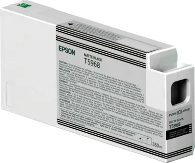 Image de Epson cartouche d'encre noir mat T 596 350 ml T 59680N
