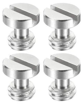 Productafbeelding van Camera Schroef - Statief Montage - Apparatuur Bevestigen - Roestvrij Staal - 13mm Lengte - Zilver