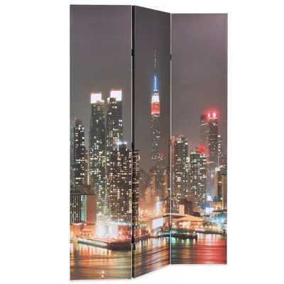 Immagine prodotto di Divisorio pieghevole 120 x 170 cm New York di notte