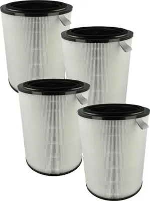 Produktbild von vhbw 4x Luftilter kompatibel mit Philips 2000, AC2939, AC2958, AC2959, AC29XX, 2000i, AC2936 Luftreiniger - Kombifilter Vorfilter + HEPA + Aktivkohle