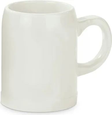 Produktbild von Bierkrug für Sublimation in 250ml - grau mit ORCA-Coating
