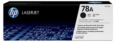 Obrázok produktu pre Čierna originálna tonerová kazeta HP 78A LaserJet