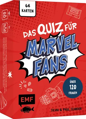Produktbild von Kartenspiel: Das inoffizielle Quiz für Marvel-Fans