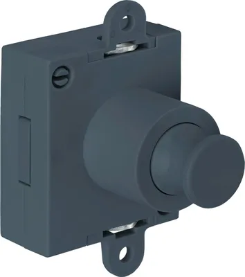 Obrázek produktu pro JUNIE Push-Lock oboustranný zámek espagnolette, plast antracitově šedý