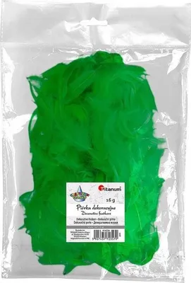 Obrázek produktu pro Peří 16g zelené