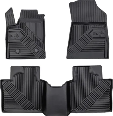 Immagine prodotto di Tappetini in gomma No.77 per Renault Espace VI 2023-2025 TPE nero 3 pz