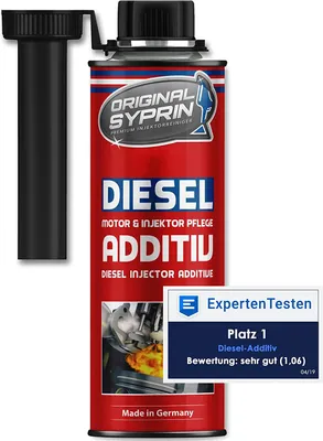 Produktbild von Original Syprin Diesel Additiv - Kraftstoffzusatz für Dieselmotoren Dieselsysteme I Dieseladditiv Kraftstoffadditiv Injektoren Injektor - 250ml