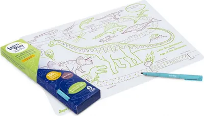 Produktbild von Ausmalbild aus Silikon – DINOSAURIER