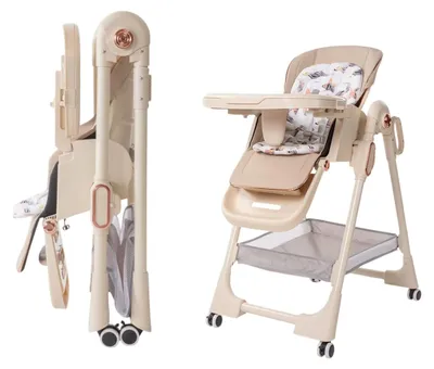 Immagine prodotto di Altezza regolabile, vassoio regolabile, design pieghevole, modello XCZY8122-GRigio