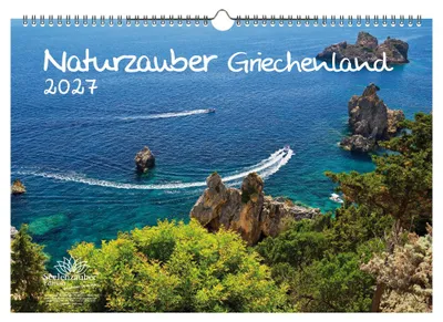 Produktbild von Naturzauber Griechenland DIN A3 Kalender für 2027 Natur Landschaft