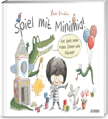 Produktbild von Spiel mit Minimia - Viel Spaß beim Malen, Zählen und Rätseln!