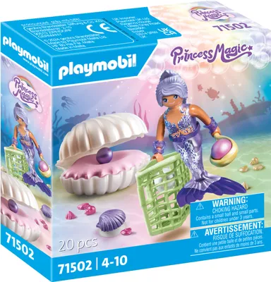 Produktbild von PLAYMOBIL 71502 Meerjungfrau mit Perlmuschel