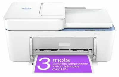 Produktbild von HP DeskJet 4222e Wireless All-in-One Farbe Drucker, Instant Ink; Kopierer, Scanner, Thermal Inkjet, Farbdruck, 4800 x 1200 DPI, A4, Direktdruck, Blau