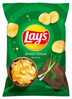 Obrázek produktu pro Lays Zelená cibulka 40 g, proužky