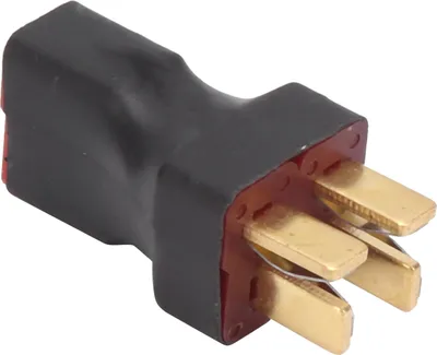 Zdjęcie produktu dla Adapter równoległy T-plug 1 gniazdo 2 wtyczki bez przewodu Podłączenie akumulatora RC ESC
