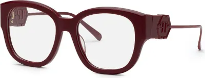 Produktbild von Philipp Plein VPP124M Bordeaux pieno lucido 53/19/140 Damen Brillen