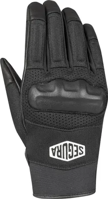 Image de Gants de moto Segura Atol, noir/blanc, 8