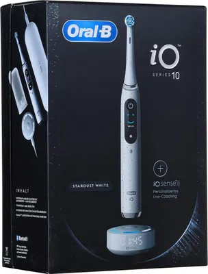 Immagine prodotto di ORAL-B iO Series 10 Stardust White Electric toothbrush + iO Sense charger White