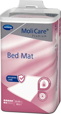 Image de Hartmann Molicare Premium Bed Mat 7 gouttes 60 x 60 cm - 1 paquet de 30 protections