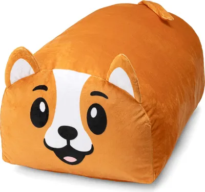 Produktbild von Weiches Plüsch Kissen Kuscheltier in Tier Form Groß 60 x 25 x 35 cm für Schlafzimmer Jugendliche Plüschtier Kawaii Anime Style | CORGI Hund DOG[091]