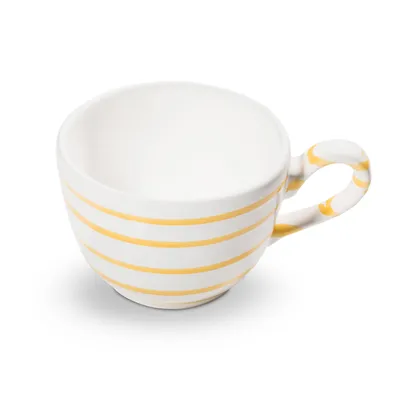 Produktbild von Gmundner Keramik Gelbgeflammt Kaffeetasse Cup 0,19 Liter