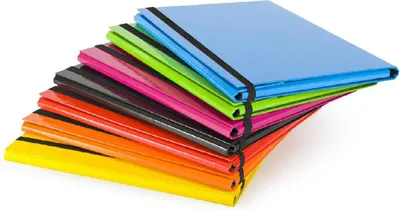 Zdjęcie produktu dla Teczka Skrz. Z Gumką Caribic 2Cm Czarna 2028