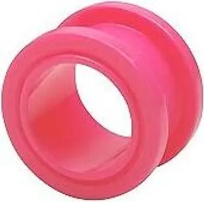 Produktbild von Ohr Flesh Acryl Tunnel Piercing Screw On Pink - 4mm