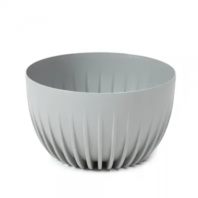 Produktbild von Graue Kunststoff Blumentopfschale mit Einsatz 24x14 cm Mira