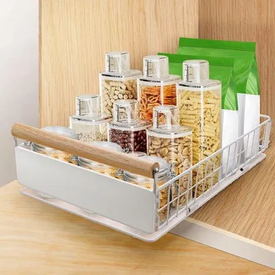 Immagine prodotto di Cassetto da cucina estraibile Acciaio al carbonio per un'organizzazione ottimale