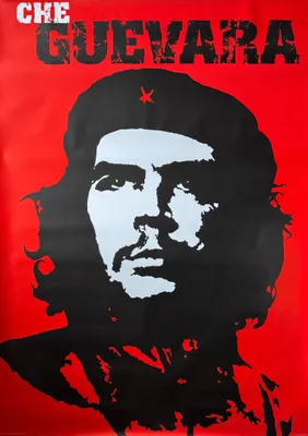 Zdjęcie produktu dla CHE GUEVARA – CZERWONY – 100 x 140 cm – Plakat