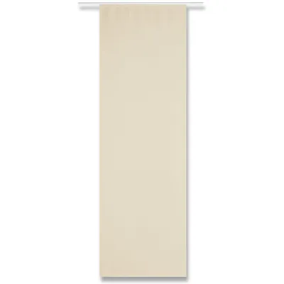 Produktbild von Flächenvorhang Alessia blickdicht, mit Zubehör, Maße: 60x245cm, Farbe: Beige