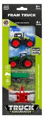 Produktbild von GAZELO Traktoren Set 5561 Landmaschinen Fahrzeugspielzeug Kinder