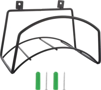 Image de Wandgemonteerte tuinslanghanger - Durable et pratique - Noir