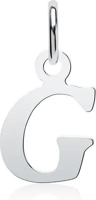 Produktbild von Unique Buchstabenanhänger "G" 925er Sterlingsilber Anhänger SP0898