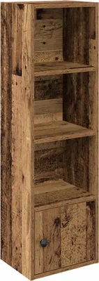 Produktbild von Bücherregal Altholz-Optik 31x24x102 cm Holzwerkstoff