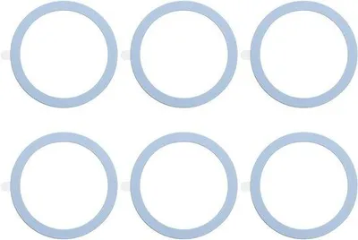 Immagine prodotto di Adesivi magnetici di ricarica, blu, set da 6 pezzi