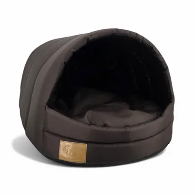 Produktbild von Hundehütte Hundehaus Hundebett Hundehöhle Größe M [ Braun ]