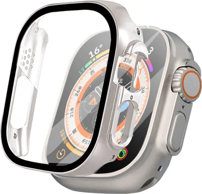 Produktbild von imoshion Full Cover Hard Case Watch Ultra / Ultra 2 / Ultra 3 - 49 mm - Titanium