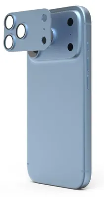 Imagen del producto de Funda protectora "Cam Protect Pro" para Apple iPhone 18 Pro Max, color azul