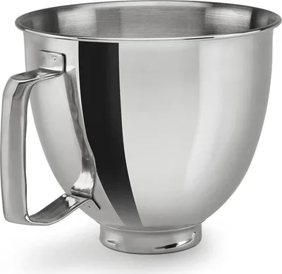 Produktbild von Edelstahlschüssel für KitchenAid 4,5–5 Quart Tilt-Head Standmixer, für Mixer-Rührschüssel