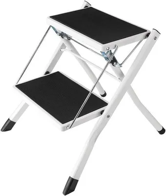 Immagine prodotto di Scala pieghevole multifunzionale per uso domestico, portata 120 kg, 42 x 48 x 415 cm, antiscivolo.